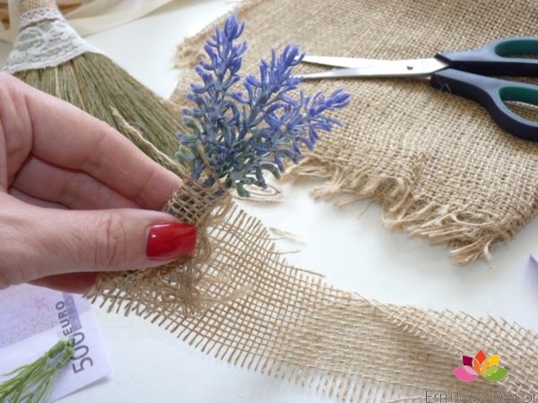 Оберег веник "Лавандовый"