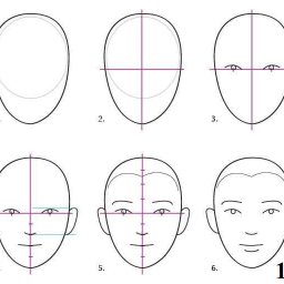 ​Рисуем лицо