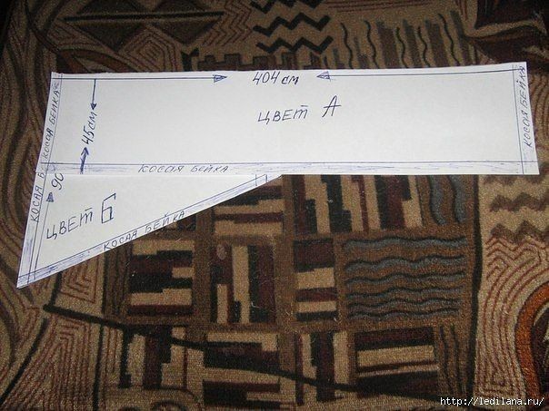 Шьем ламбрекен