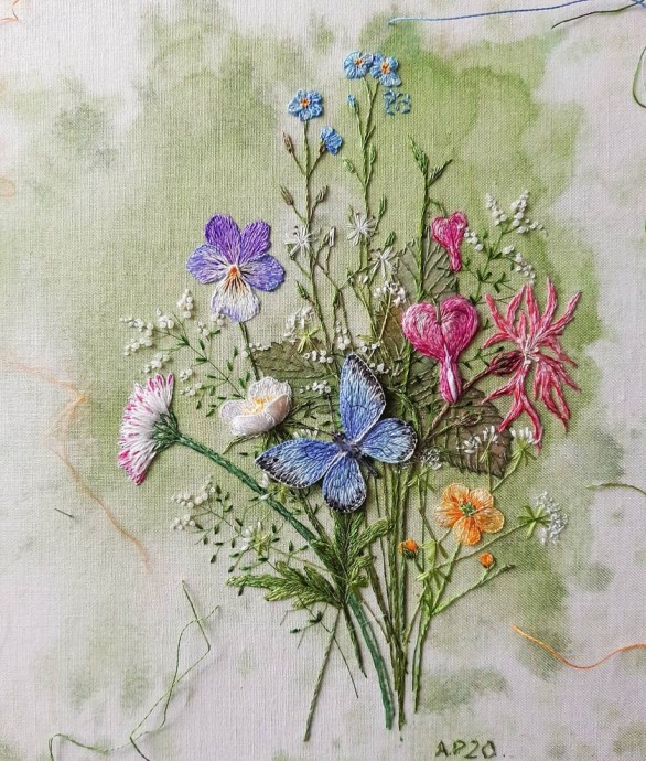 Шикарная вышивка: идеи для творческого вдохновения