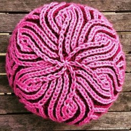 ​Техника бриошь спицами