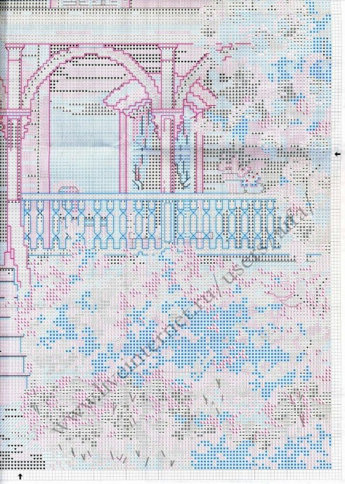 ​Вышиваем отличный домик