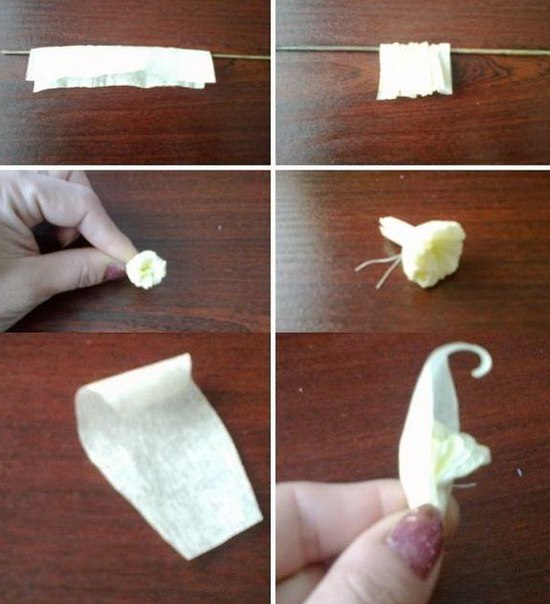 Чудесная орхидея из гофрированной бумаги