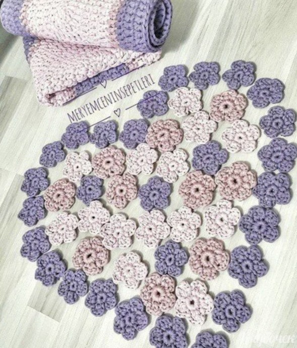 Цветочные коврики