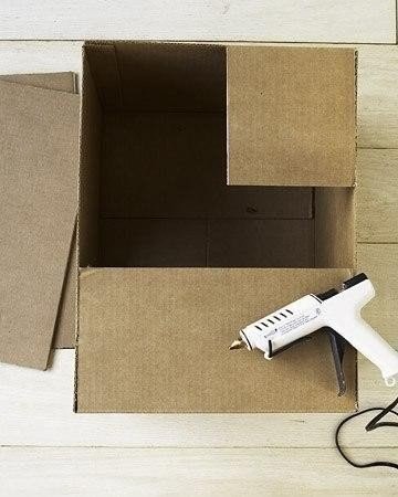 Домик для кошки своими руками из картонной коробки