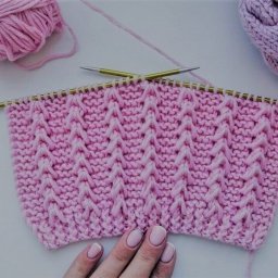 ​Красивый рельефный узор