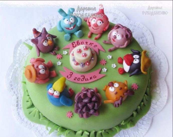 Молочная сахарная мастика для украшения тортов