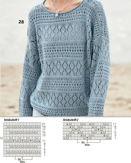 ​Лучшие узоры для пуловеров
