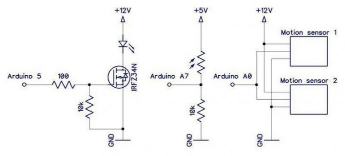 Плинтус с LED-подсветкой