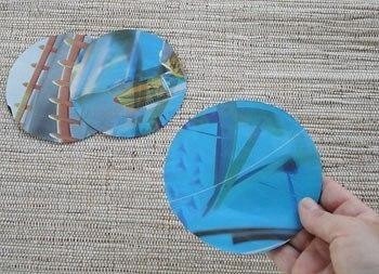 Веночек из журнальных страниц