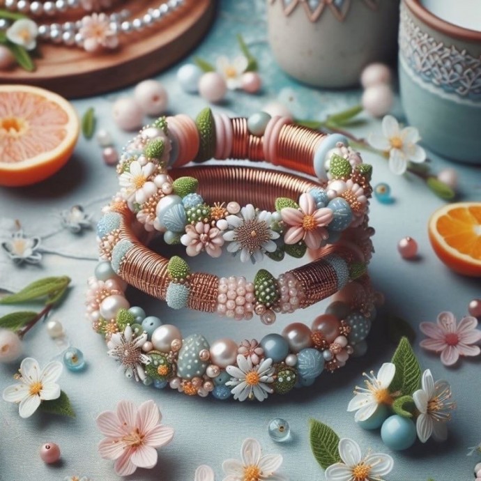 Шикарные браслеты в весеннем стиле: идеи для вдохновенного творчества