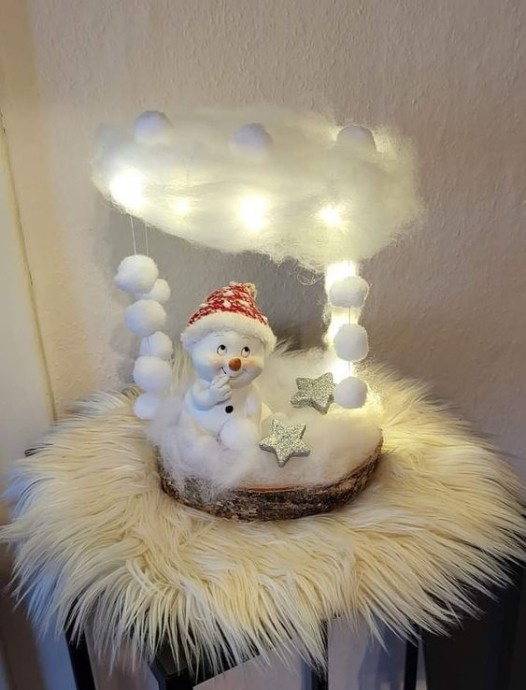 Застенчивые снеговички Застенчивые снеговички