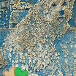 Аппликации из кружева