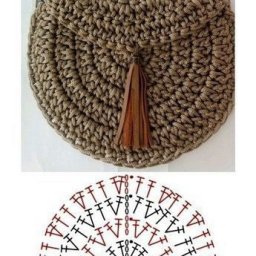 ​Множество сумочек крючком