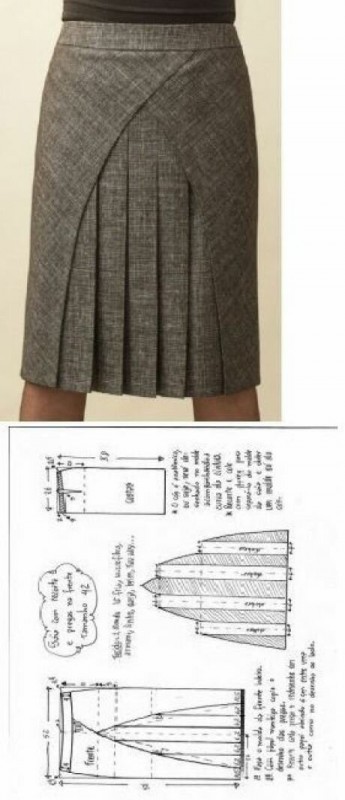 Моделирование оригинальной юбки