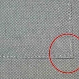 ​Обработка уголков накладных карманов