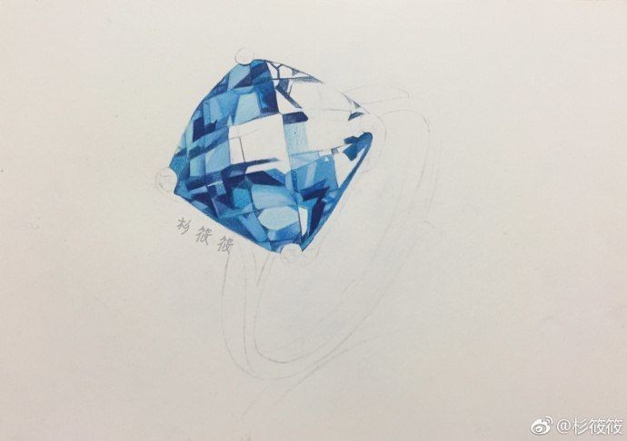 Перстень с топазом