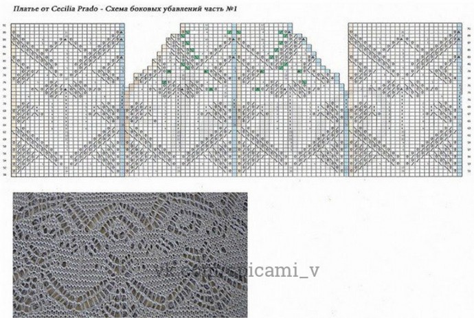Подборка узоров для красивого платья
