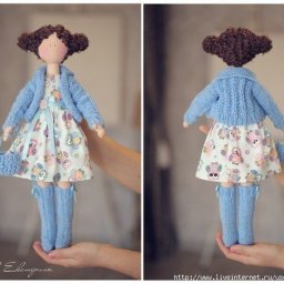 ​Шьем интерьерную куклу