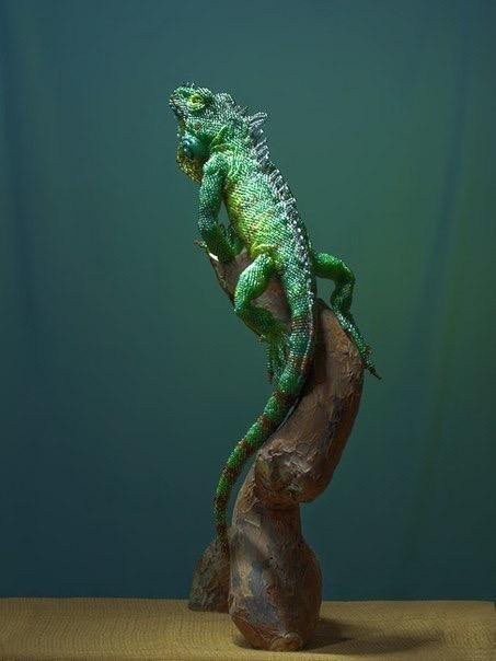 Животные из бисера