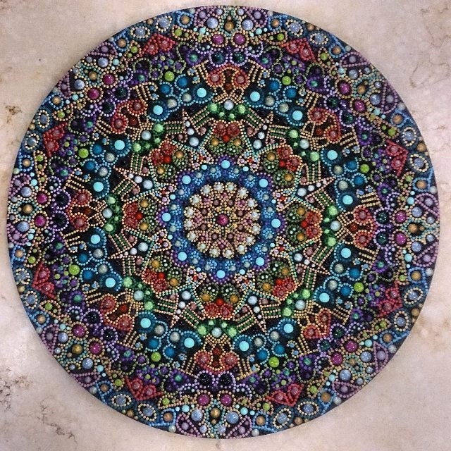 ​Идеи орнаментов для точечной росписи