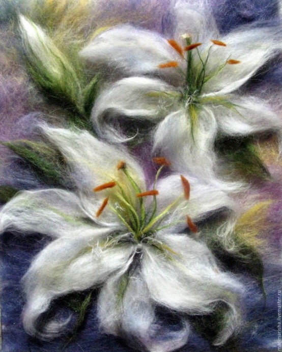 Картины шерстью: идеи для вдохновения