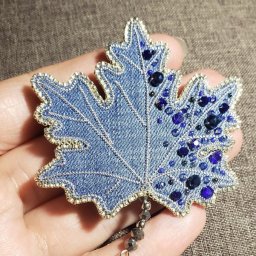 Декоративные элементы из джинсы