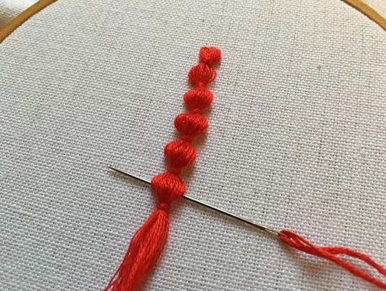 Множество стежков для цветочной вышивки Множество стежков для цветочной вышивки