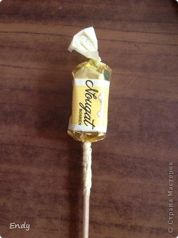 Мастер-класс: каллы с конфетами