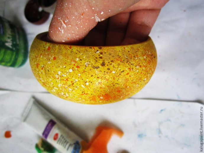 Расписываем шкатулочку с пейзажем и имитацией камня Расписываем шкатулочку с пейзажем и имитацией камня