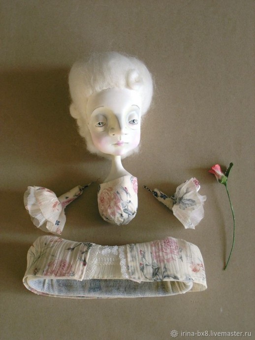 Интерьерная кукла Розочка