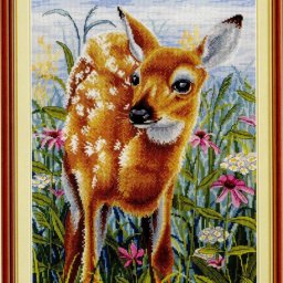 ​Вышиваем олененка