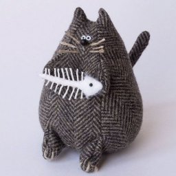 ​Интерьерный котик с косточкой