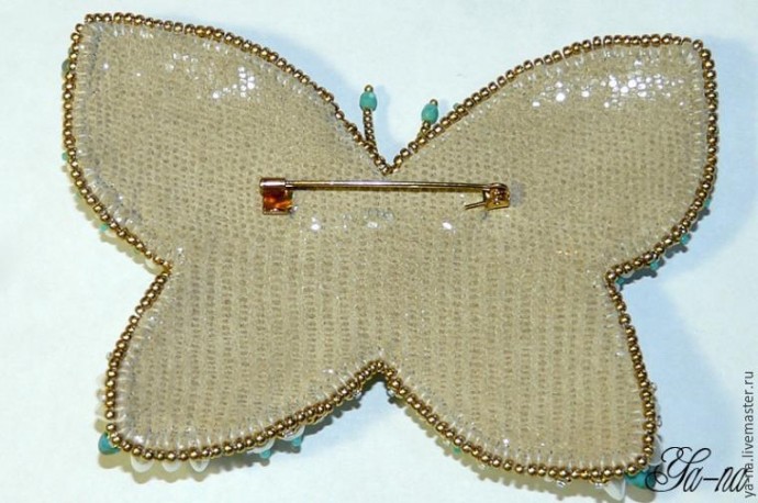 ​Кулон-брошь "Бабочка"