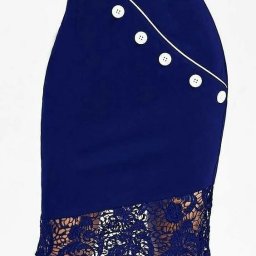 ​Множество вариантов украшения юбок кружевами