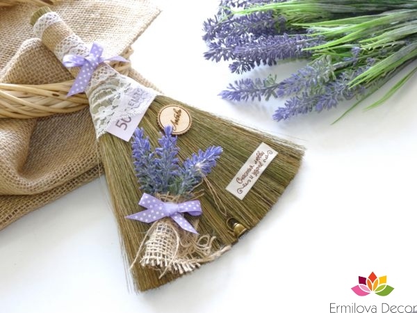 Оберег веник "Лавандовый"