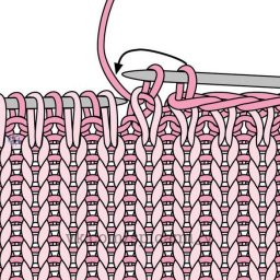 Одноцветное вязание в технике DOUBLE FACE