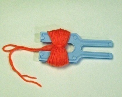 Помпон из пряжи