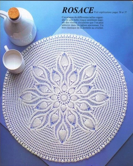 Салфетки крючком невероятной красоты