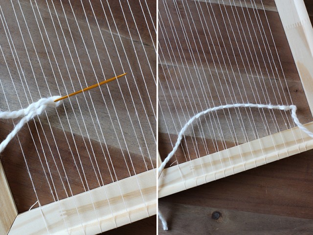 Ткацкий станок и настенное украшение своими руками