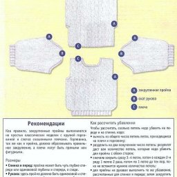 ​Учимся убавлять и закрывать петли проймы