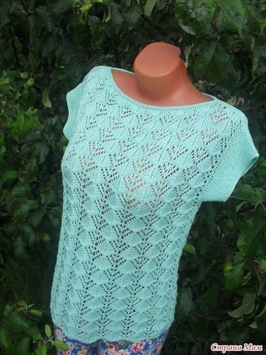 Ажурный воздушный топ