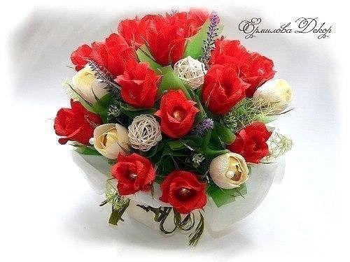 Букет из конфет быстро и легко