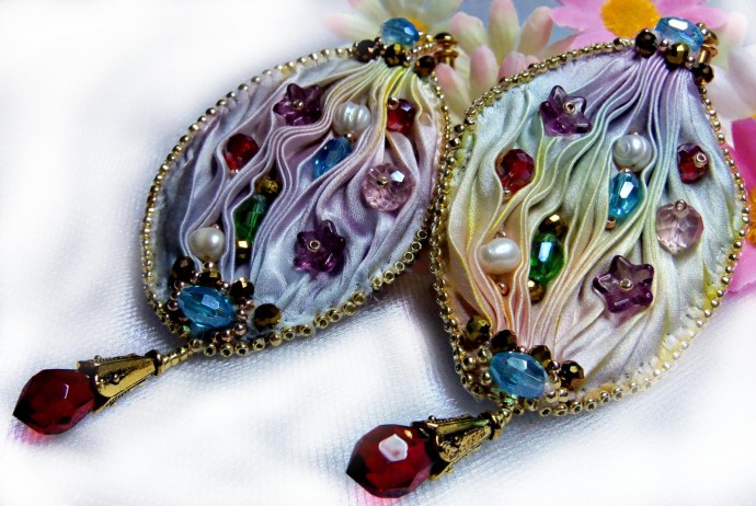 Идеи прекрасных украшений шибори + мастер-класс Идеи прекрасных украшений шибори + мастер-класс