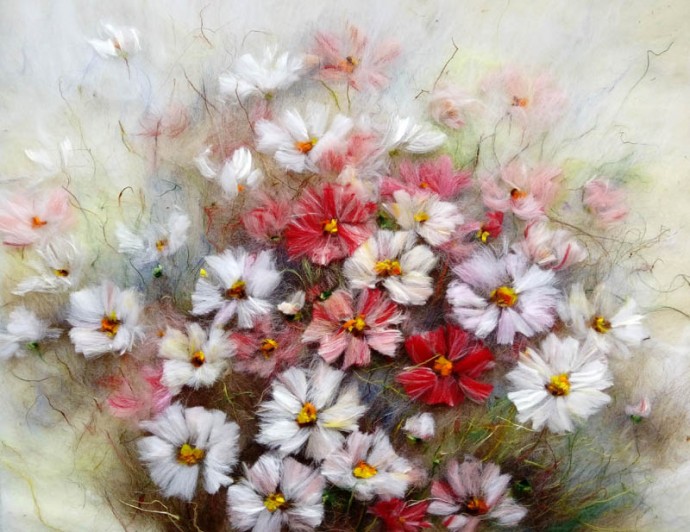 Картины шерстью: идеи для вдохновения