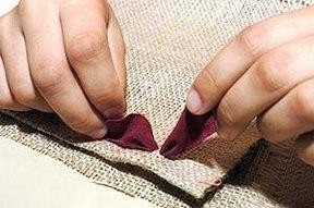 Коврик из полосок ткани Коврик из полосок ткани