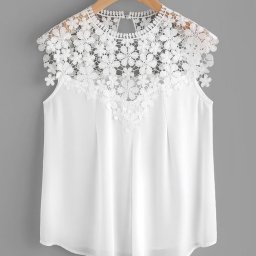 Нарядные блузки с кружевами
