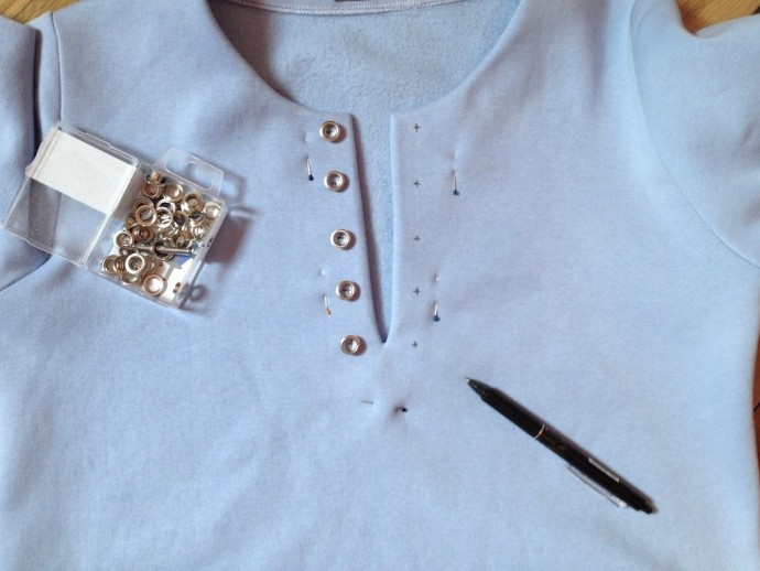 Свитшот на шнуровке Свитшот на шнуровке