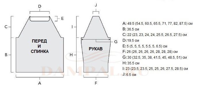 Классический женский свитер