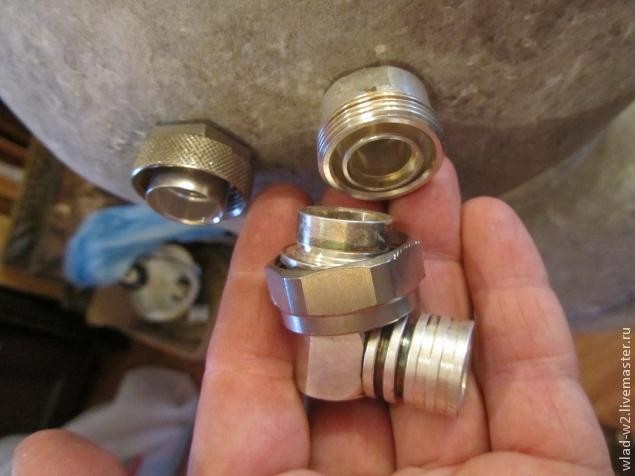 Шлем водолаза из папье-маше